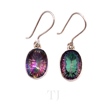 Load image into Gallery viewer, Mystic Topaz Earrings in Sterling Silver
