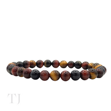 Load image into Gallery viewer, Mixed Tiger&#39;s Eye Bracelet
