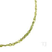 Load image into Gallery viewer, Peridot Round Chip Necklace
