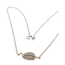 Load image into Gallery viewer, sterling silver leaf Necklace
