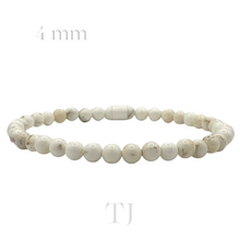 Load image into Gallery viewer, White Turquoise Bracelet
