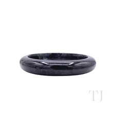 Cargar imagen en el visor de la galería, Burmese Natural Dark Green Jade Bangle Bracelet
