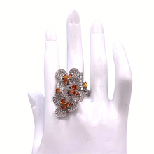 Load image into Gallery viewer, Citrine Ring with Diamonquie In Sterling Silver
