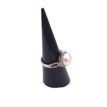 Load image into Gallery viewer, Pearl ring in Sterling silver
