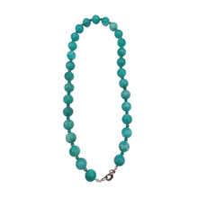 Cargar imagen en el visor de la galería, Blue Turquoise necklace in Sterling Silver
