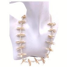 Load image into Gallery viewer, pearl Necklace in sterling silver
