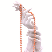 Load image into Gallery viewer, Italian coral Necklace with 9k Gold
