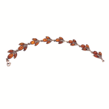 Загрузить изображение в средство просмотра галереи, Amber bracelet in Sterling silver
