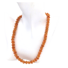 Load image into Gallery viewer, Fire Agate Necklace in Nugget shape
