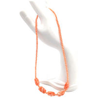 Load image into Gallery viewer, Italian Coral Necklace
