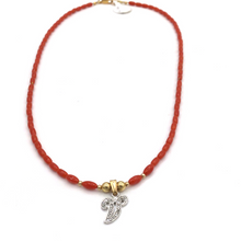 Load image into Gallery viewer, Italy Coral With 14k Gold
