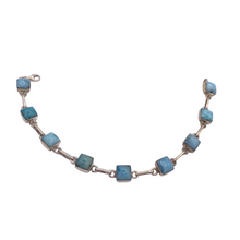 Load image into Gallery viewer, Larimar Bracelet In Sterling silver
