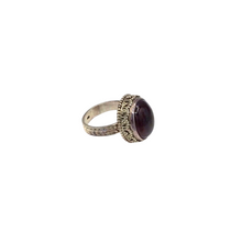 Load image into Gallery viewer, Garnet ring in sterling silver
