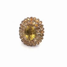 Load image into Gallery viewer, Yellow Topaz Ring in Sterling Silver
