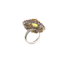 Cargar imagen en el visor de la galería, Yellow Topaz Ring in Sterling Silver
