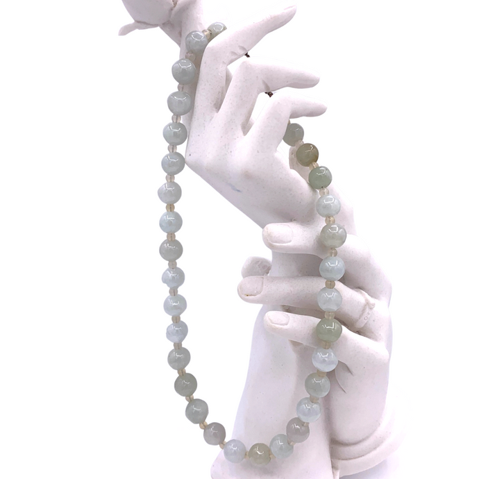 Burmese Jade Bead Necklace