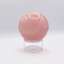 Загружайте и воспроизводите видео в средстве просмотра галереи Rose Quartz Sphere Small
