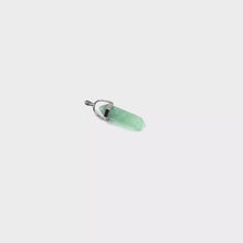 Load and play video in Gallery viewer, Green Fluorite Point Pendant
