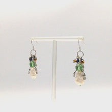 Load and play video in Gallery viewer, Fresh water pearl earrings in sterling silver
