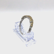 Cargar y reproducir el video en el visor de la galería, Citrine Kanote bracelet in sterling silver
