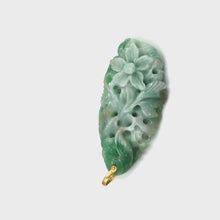 Load and play video in Gallery viewer, Jadeite pendant in 14k
