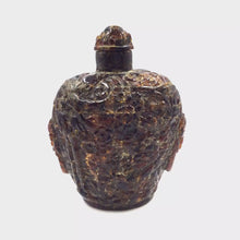 Load and play video in Gallery viewer, Celestial Garden: A Hand-Carved Snuff Bottle
