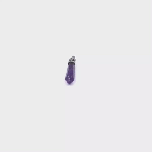 360 video of Amethyst Pendant (small)