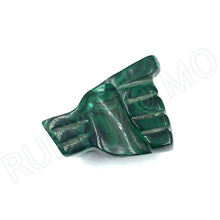 Load image into Gallery viewer, Hand-Carved Malachite Hand fist Figurines
