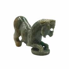 Загрузить изображение в средство просмотра галереи, Hand-Carved Jade Tiger Figurine
