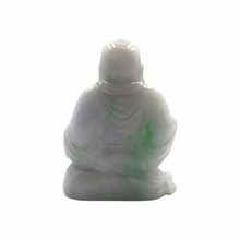 Load image into Gallery viewer, Hand-Carved Happy Buddha Jade Statue
