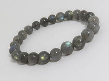 将图片加载到图库查看器，Labradorite Bead Bracelet
