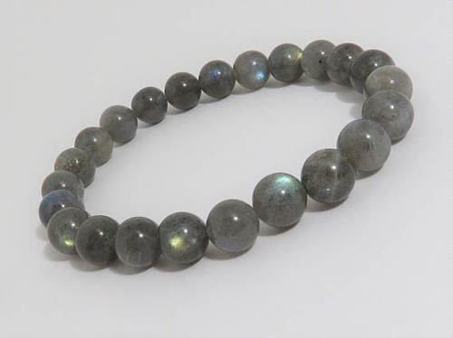 Labradorite Bead Bracelet