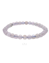 将图片加载到图库查看器，Moonstone Bead Bracelet
