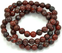 Load image into Gallery viewer, Brecciated Jasper Bead Bracelet with elastic string
