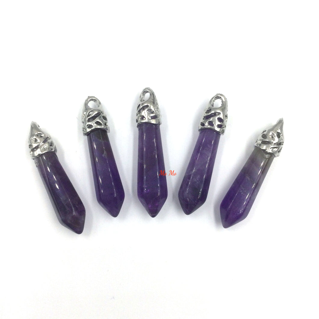 Amethyst pendulum pendant (small)