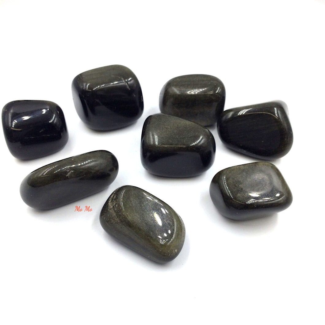 Gold Obsidian Tumbled