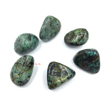 Load image into Gallery viewer, 6 African Turquoise Tumbleds
