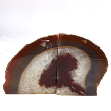 将图片加载到图库查看器，Brown Agate Slice set 
