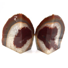 将图片加载到图库查看器，Brown Agate Slice set
